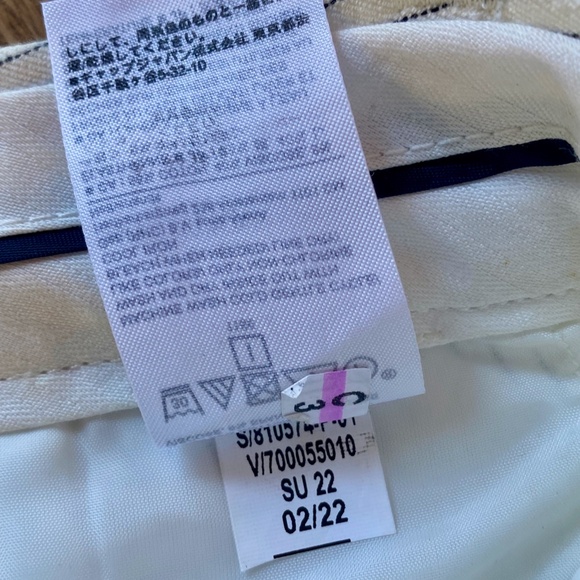 Banana Republic Sloan Pinstripe Trousers - Picture 5 of 5